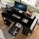 preview thumbnail 2 of 6, Computer Desk With Power Outlet Office desk