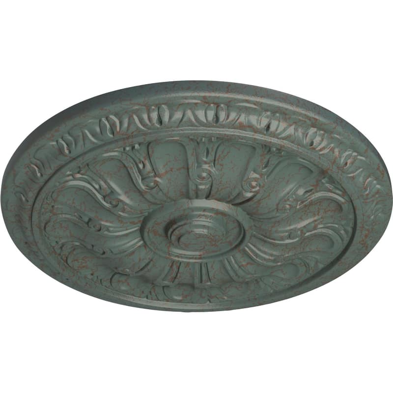 15 3/4"OD x 5/8"P Kirke Ceiling Medallion
