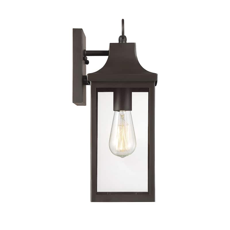 Meridian M50024 Single Light 15" Tall Outdoor Wall Sconce