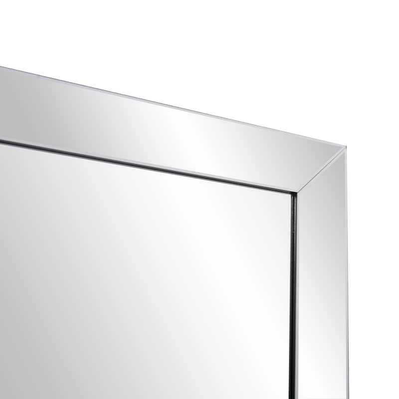 Allan Andrews Wood Framed Decorative Vanity Camden Wall Mirror - mirrored - 24 x 36