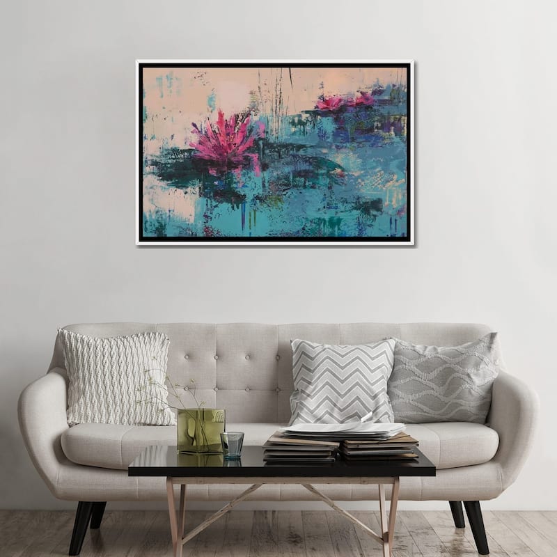 "Lily I" by Olena Bogatska Framed