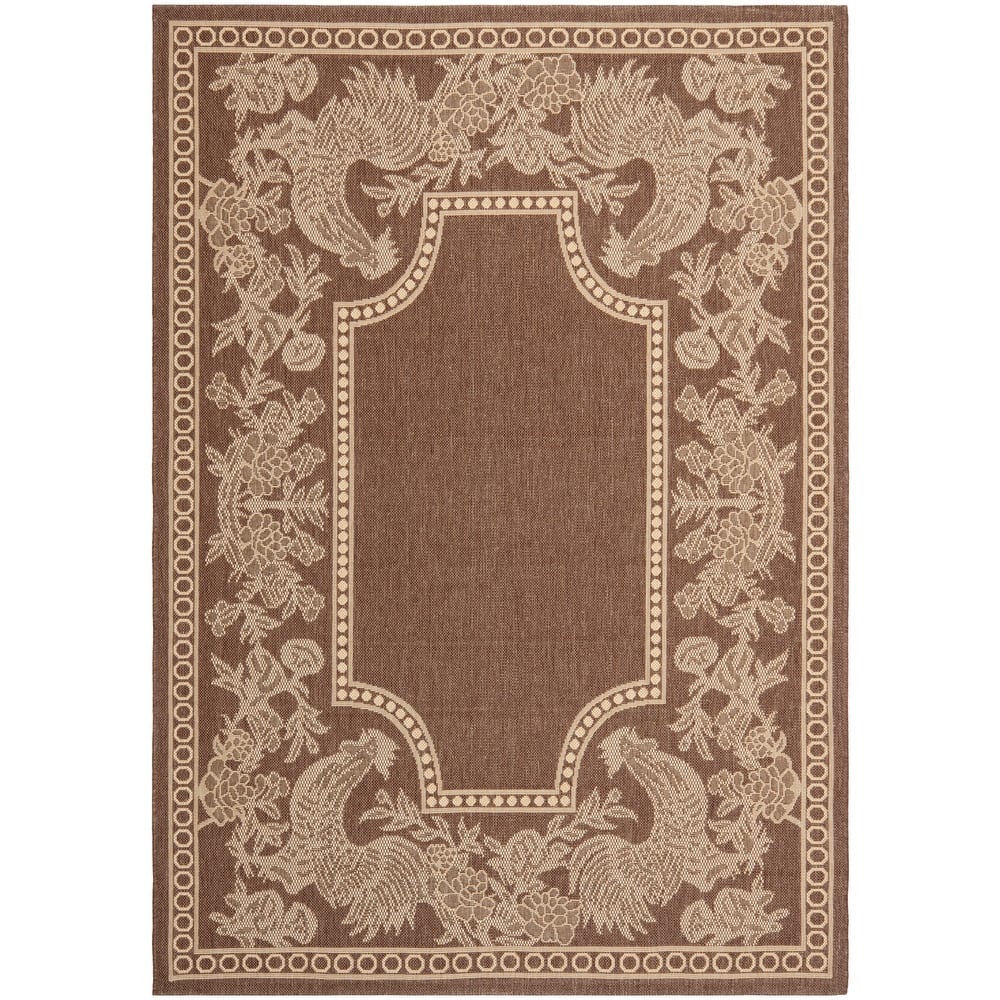 SAFAVIEH Courtyard Terry Indoor/ Outdoor Waterproof Patio Backyard Rug