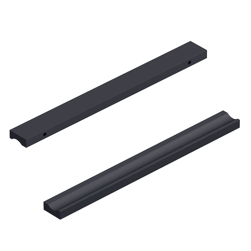 Dowell Series 3064 Handles (7.8", 6.25" CTC), 10 Pack - Black