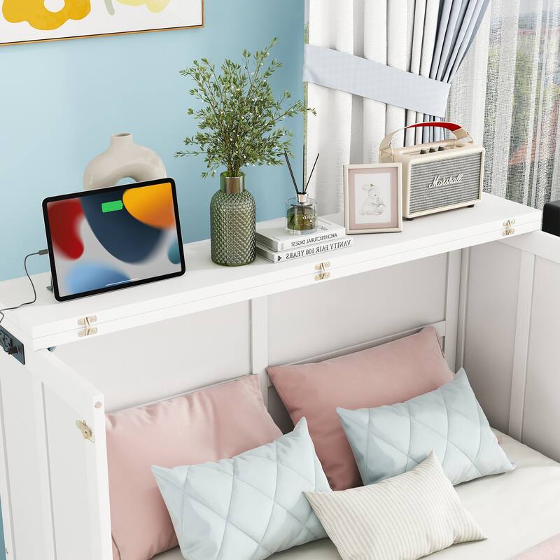 Solid Pine Murphy Bed