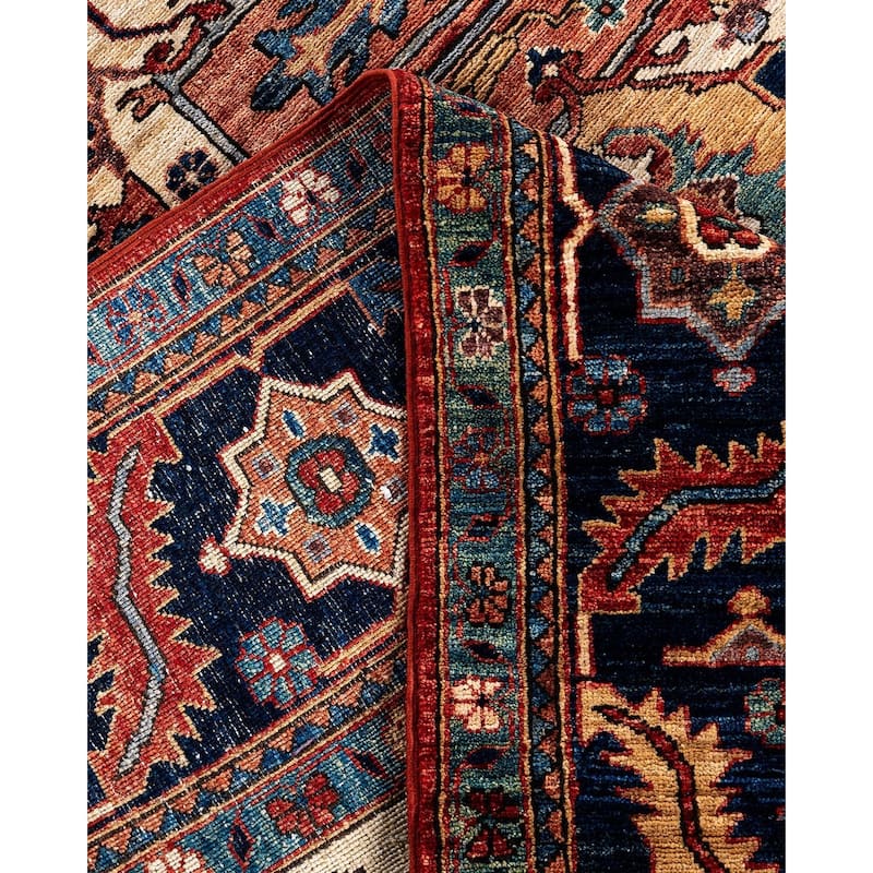 Serapi One-of-a-Kind Hand-Knotted Area Rug - Red, 8' 2" x 10' 4" - 8' 2" x 10' 4"