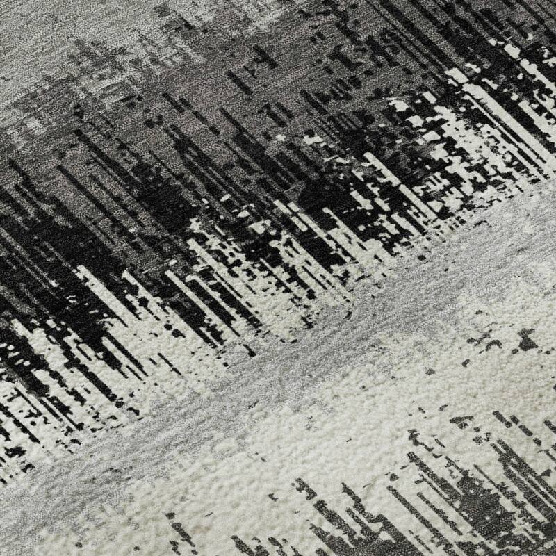 Premium Washable Super Soft Modern Ombre Stripe Mayfield Rug