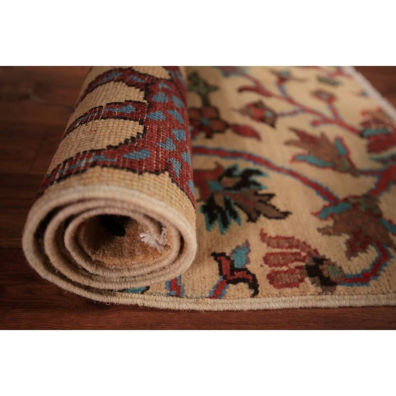 Animals Kazak Oriental Foyer Rug Hand-Knotted Wool Carpet - 2'0" x 3'0"