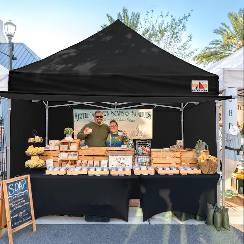 ABCCANOPY Pop up Canopy Tent with Awning and Sidewalls