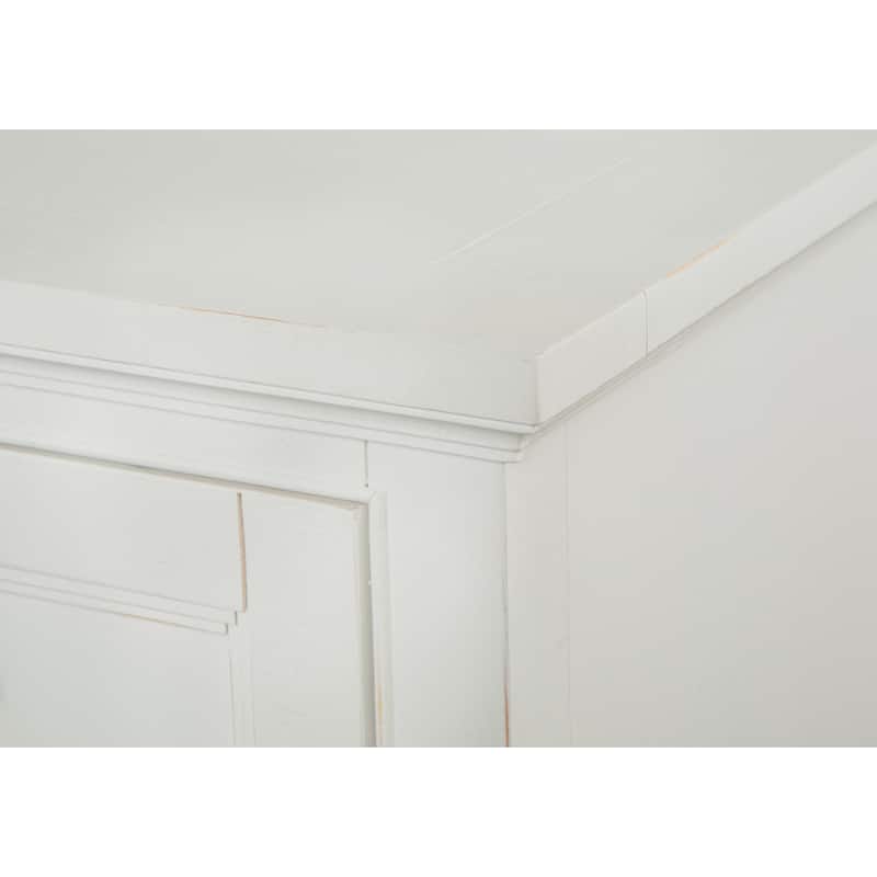 Magnussen Home Heron Cove Chalk White And Dovetail Grey Buffet - 66''W x 19''D x 36''H