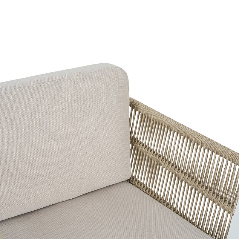 Christopher Knight Home - Outdoor Aluminum Dining Chair Set with Weather-Resistant Cushions