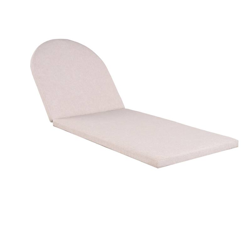 Spruce & Spring Khloe Outdoor Chaise Lounge Chair, Acacia wood Pool Chair