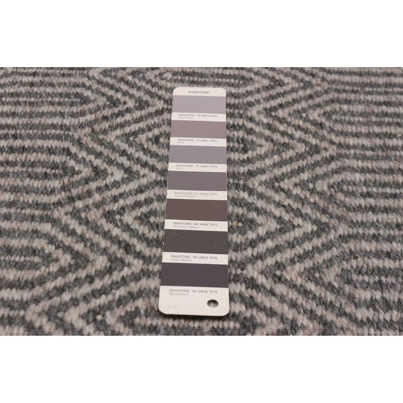 Nevada Grey Kilim 5'2" x 7'8" - 5'2 x 7'8