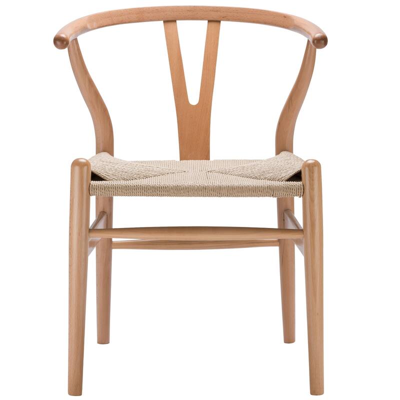 Poly and Bark Weave Chairs (Set of 2)