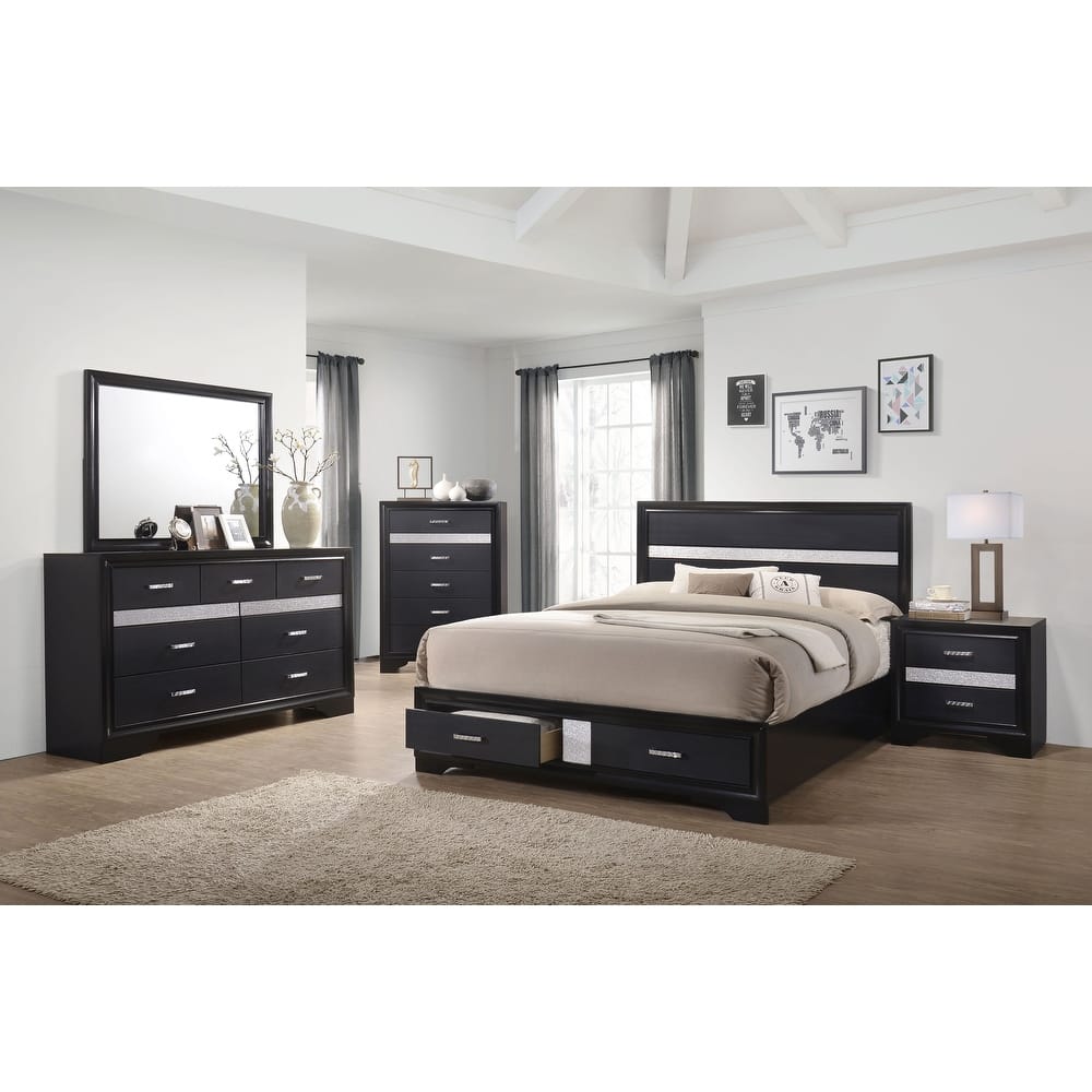 Miranda Bedroom Set Black