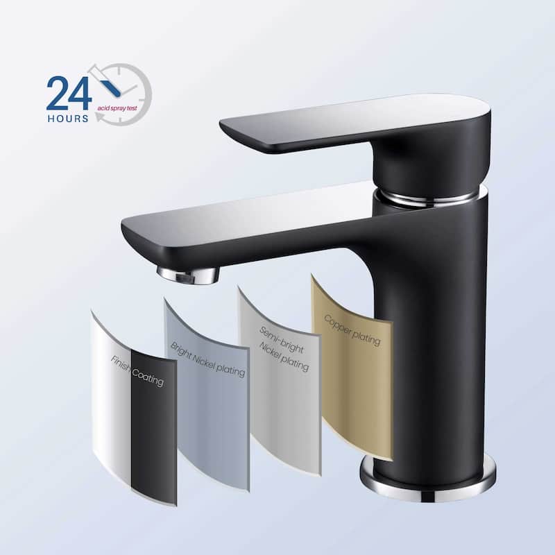 Tender Single Handle Bathroom Sink Faucet