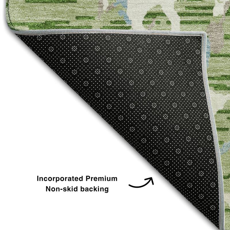 Premium Washable Super Soft Abstract Abrash Mayfield Rug