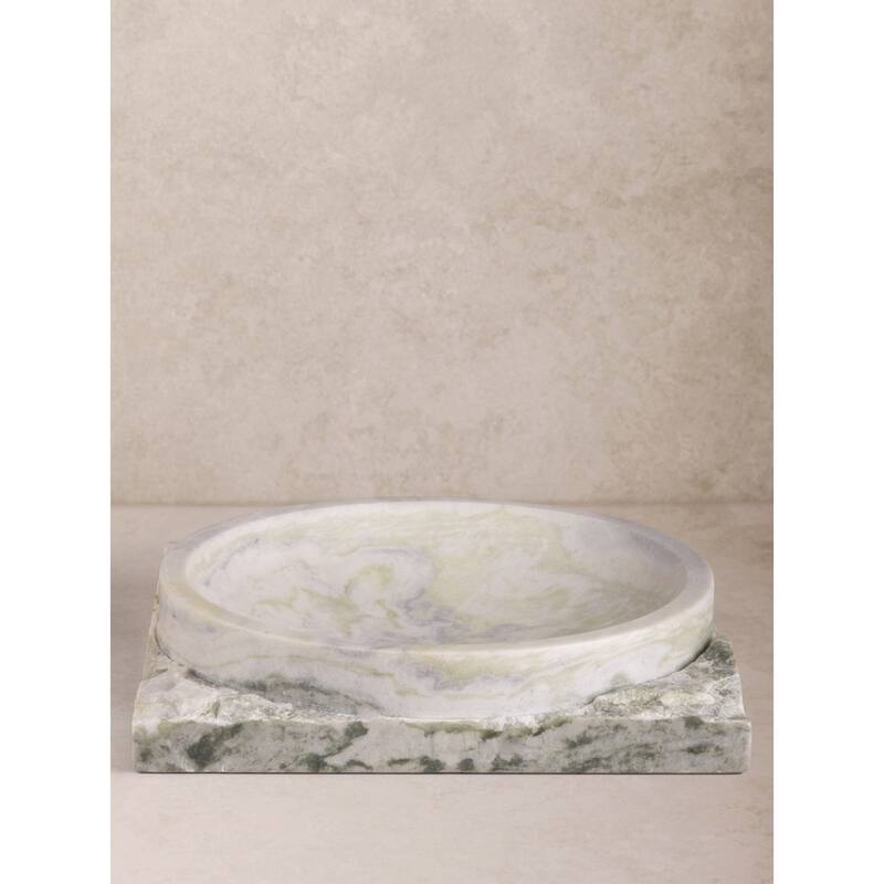 Shayne Green Onyx Decorative Bowl - Large - Large