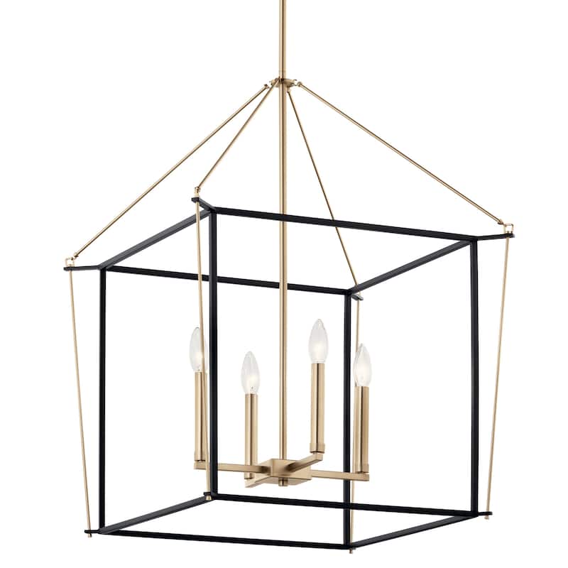 Kichler 52627 Eisley 4 Light 23" Wide Taper Candle Pendant