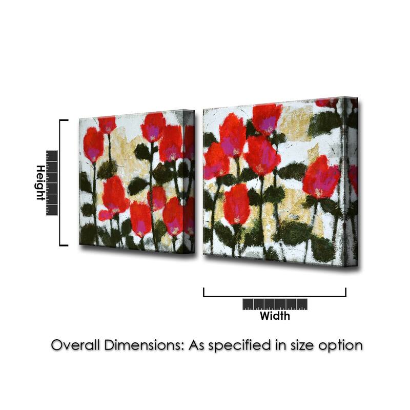 'Heartbeats I/II' 2 Piece Wrapped Canvas Wall Art Set by Norman Wyatt Jr.