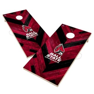 Ball State Cardinals Cornhole Board Set