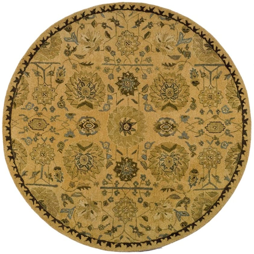 SAFAVIEH Handmade Taj Mahal Evdokija Traditional Oriental Wool Rug