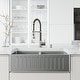 preview thumbnail 155 of 156, VIGO Edison 19" H Single Handle Pull-Down Sprayer Kitchen Faucet