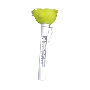 8.25" Yellow Sea Lion Floating Swimming Pool or Spa Thermometer with Cord