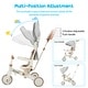 preview thumbnail 4 of 12, 7 in 1 Baby Tricycle with Removable and Adjustable Parent Handle