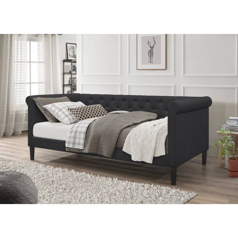 Peyton Daybed - Charcoal Grey