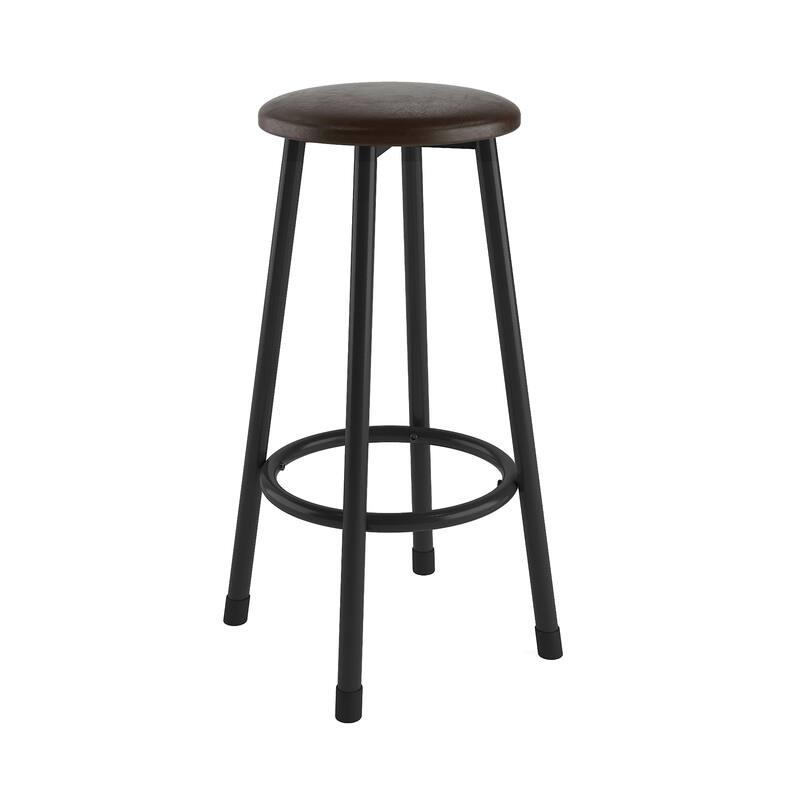5-Piece Kitchen Counter Height Dining Table and Chairs Set, Bar Table with 4 Stools, Coffee Table, Workbench, Breakfast Table