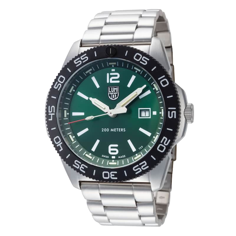 Luminox Men's Pacific Diver 44mm Quartz Watch XS.3137 - White and Green - N/A