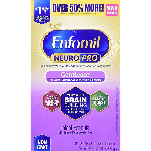 Shop Enfamil Neuropro Non Gmo Infant Formula Gentlease 30 4 Oz Purple Gentlease 30 4 Oz Overstock 23093608