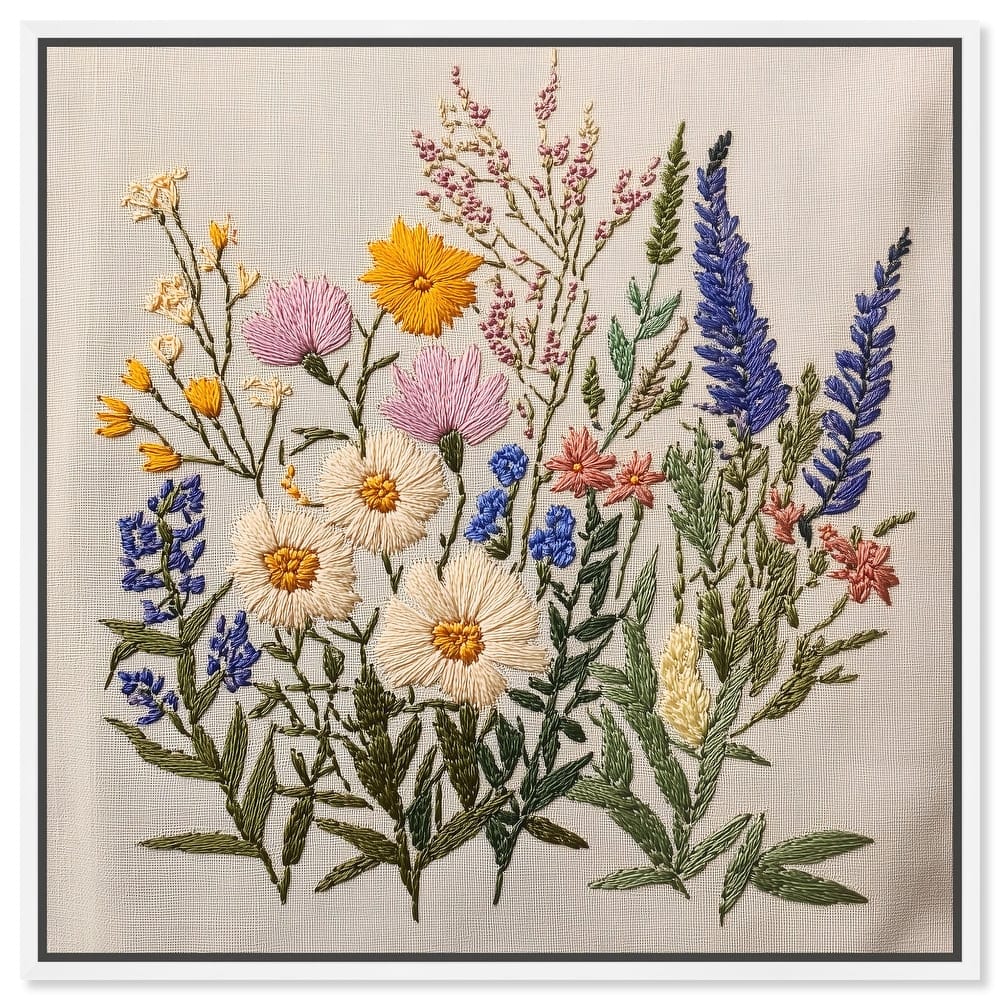 Needlepoint Prairie Posy Canvas by Art Remedy