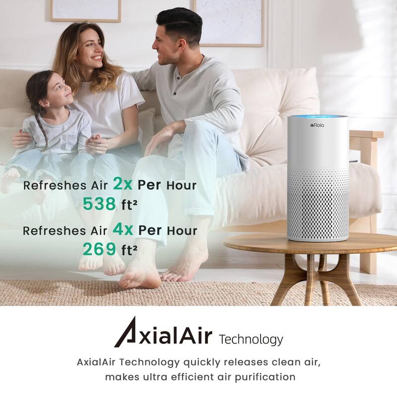 Air Purifiers for Home Up to 1076 Ft², Smart WiFi & Bluetooth 3Stage