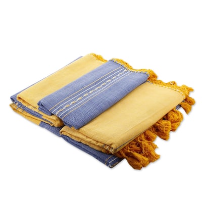 Zapotec Cotton Oaxaca Morn Bedspread (King)