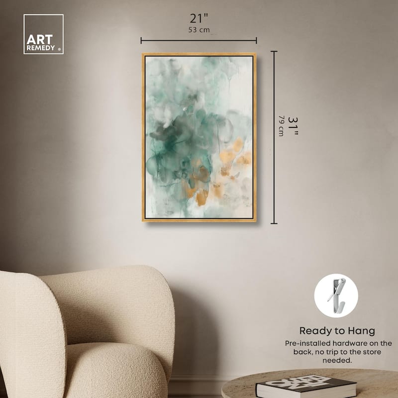 Verdant Vapors III Canvas by Art Remedy