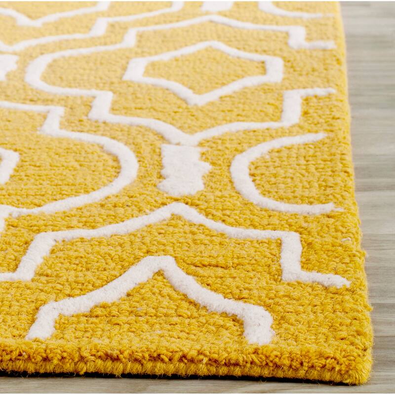 SAFAVIEH Handmade Cambridge Smaragda Modern Wool Rug