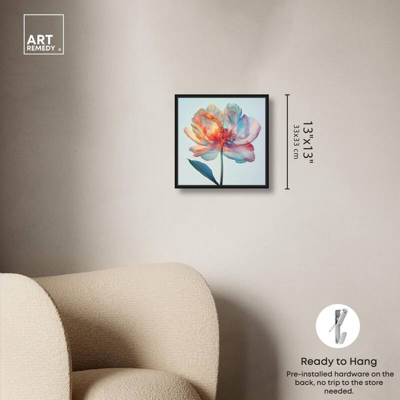 Peony Phases Canvas by Art Remedy