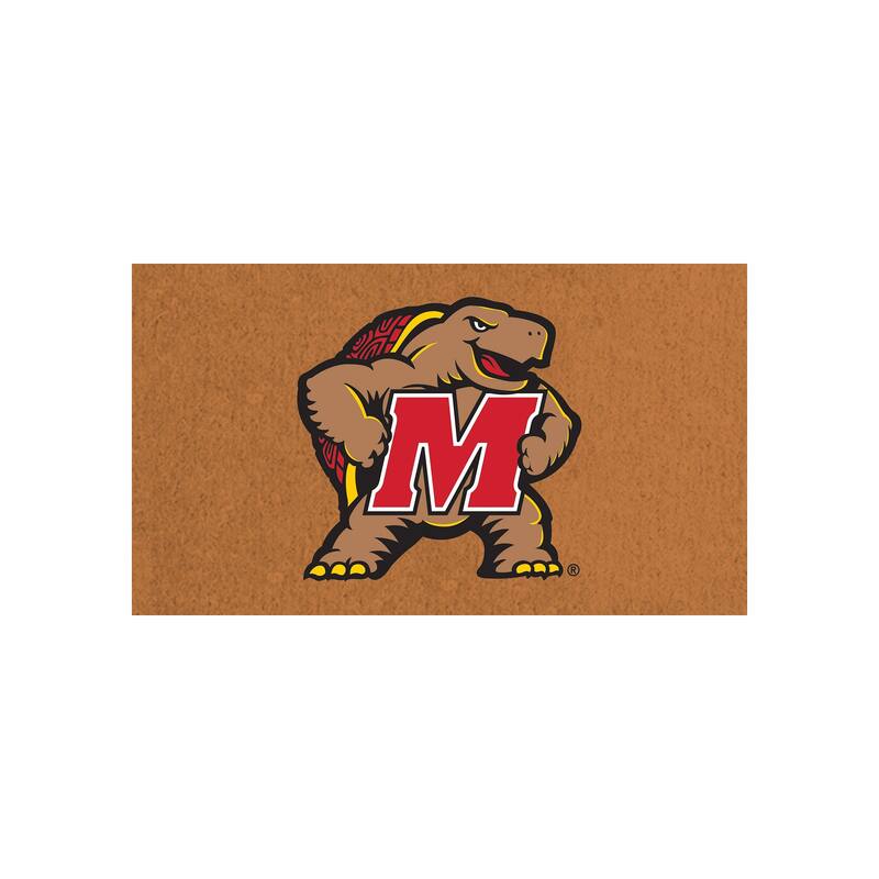 University of Maryland Full Color Indoor/Outdoor Coir Mat - 28" x 16"
