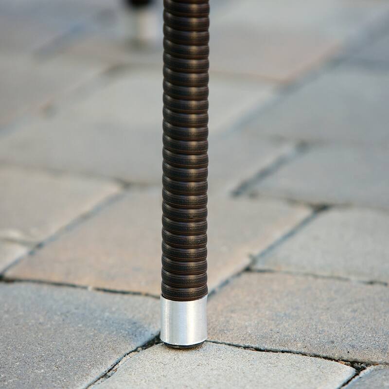 Armstrong Outdoor Multi-Brown 5-piece Dining Wicker Set by Christopher Knight Home