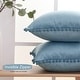 preview thumbnail 68 of 89, Deconovo Velvet Pom-poms Throw Pillow Covers 2 PCS(Cover Only)