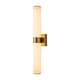 preview thumbnail 17 of 20, Dimmable LED Marble Linear Vanity Wall Lamp - Warm Light 23in
