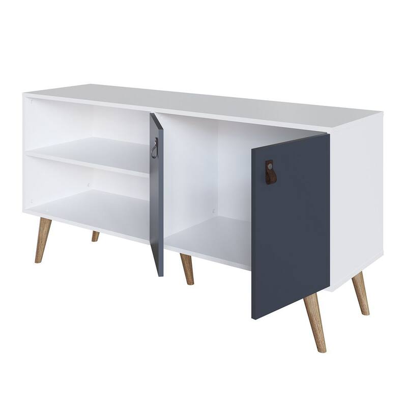 Manhattan Comfort Amber 53.7 In. Media Console Cabinet
