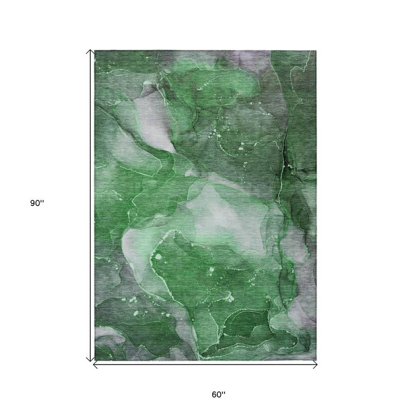 Fari Artistic Abstract Weather Resistant Classic Meets Modern Outdoor Rug