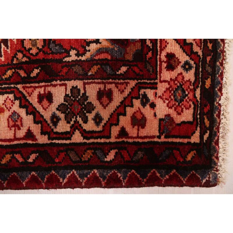 ECARPETGALLERY Hand-knotted Andelz Charcoal Wool Rug - 3'7 x 9'10