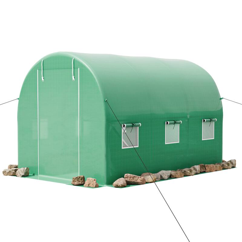 Moasis Walk-in Greenhouse with Reinforced Steel Frame