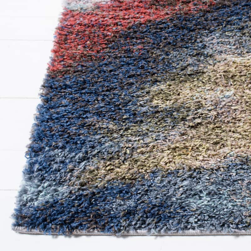 SAFAVIEH Calista Shag Gunhilde Abstract 1-inch Thick Rug