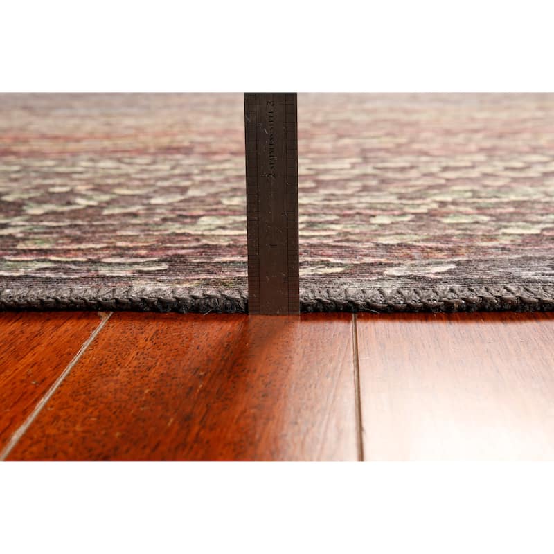 Domani Grove Machine Washable Rustic Bohemian Area Rug