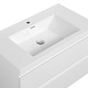 preview thumbnail 47 of 169, CASAINC Floating Bathroom Vanity with Resin Top Basin and Soft Closing Drawers