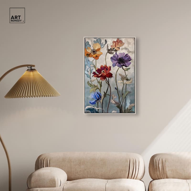 Hued Blossom I Canvas by Art Remedy